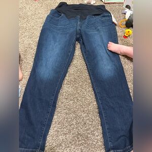 🍍Isabel Maternity by Ingrid & Isabel Dark Blue Straight Leg Jeans